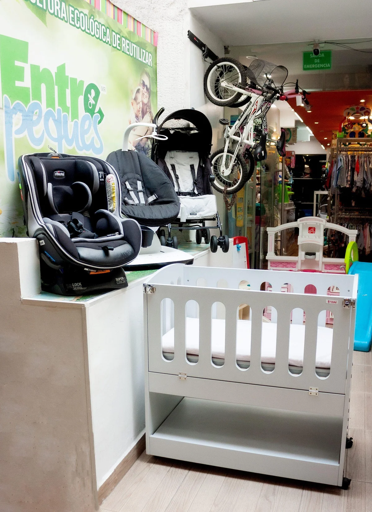 Interior de nuestra tienda Entrepeques en Polanco